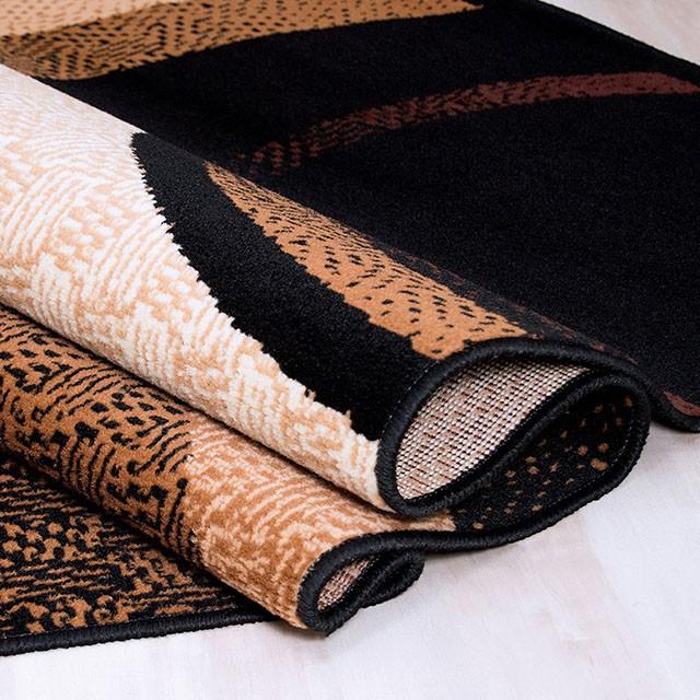 Blitar Brown Black, Brown Cream, & Gray 5' X 7' Area Rug - Jay's Mattress Plus (NY)