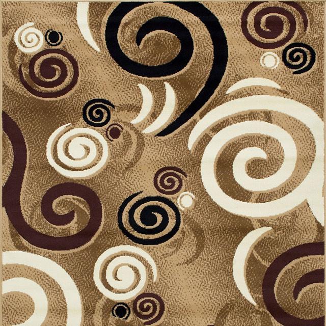 Blitar Brown Black, Brown Cream, & Gray 5' X 7' Area Rug - Jay's Mattress Plus (NY)