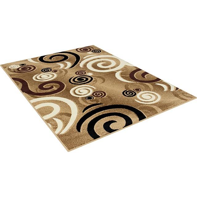 Blitar Brown Black, Brown Cream, & Gray 5' X 7' Area Rug - Jay's Mattress Plus (NY)