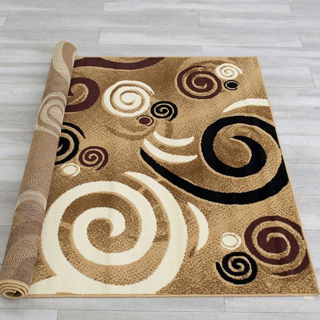 Blitar Brown Black, Brown Cream, & Gray 5' X 7' Area Rug - Jay's Mattress Plus (NY)