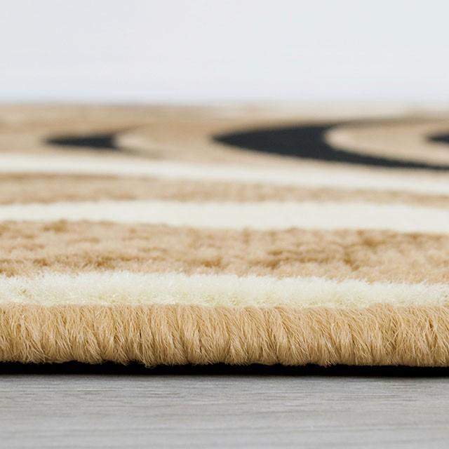 Blitar Brown Black, Brown Cream, & Gray 5' X 7' Area Rug - Jay's Mattress Plus (NY)