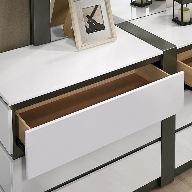 BIRSFELDEN Dresser, White - Jay's Mattress Plus (NY)