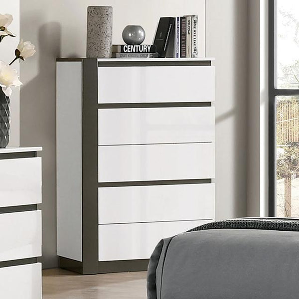 BIRSFELDEN Chest, White - Jay's Mattress Plus (NY)