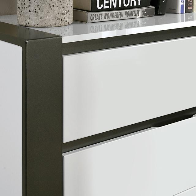 BIRSFELDEN Chest, White - Jay's Mattress Plus (NY)