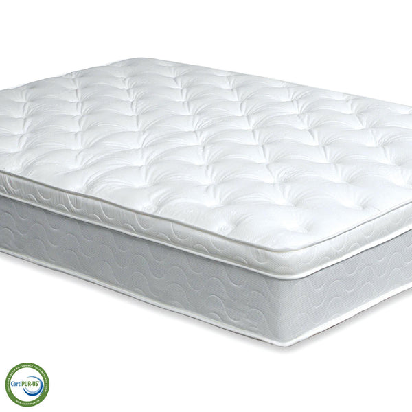 Bird Of Paradise White 11" Euro Pillow Top Mattress, Cal.King, E.King, Full, Queen - Jay's Mattress Plus (NY)