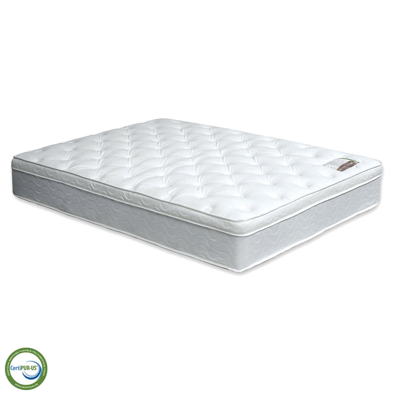 Bird Of Paradise White 11" Euro Pillow Top Mattress, Cal.King, E.King, Full, Queen - Jay's Mattress Plus (NY)