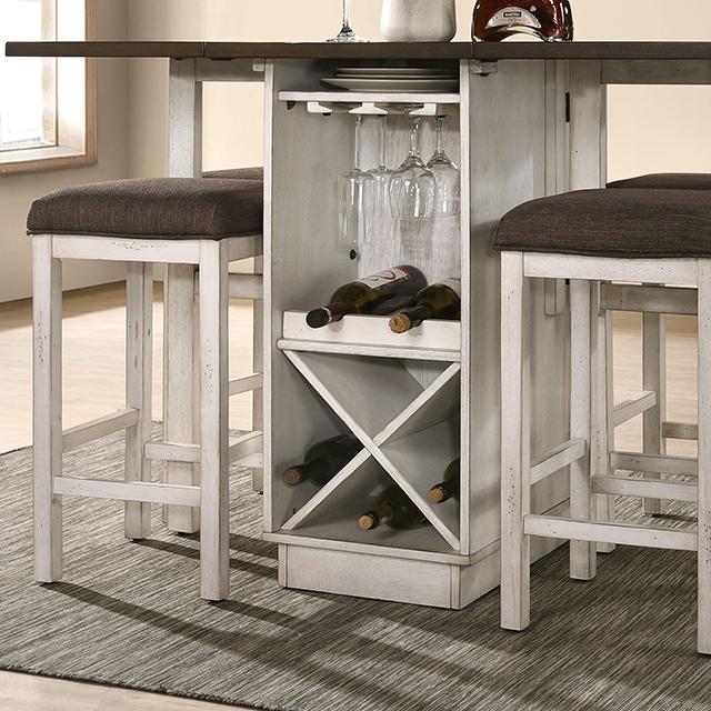 Bingham 5 Pc Counter Ht Table Set - Jay's Mattress Plus (NY)