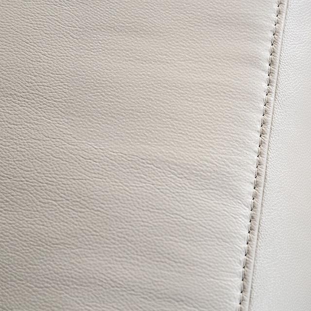 Bienne Sofa Manual Recliner White & Black - Jay's Mattress Plus (NY)