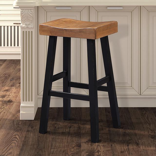 Biasca 29" Stool (2/CTN) White, Brown, & Black - Jay's Mattress Plus (NY)