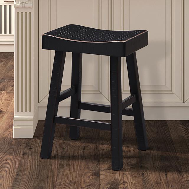 Biasca 24" Stool (2/CTN) White, Brown, & Black - Jay's Mattress Plus (NY)