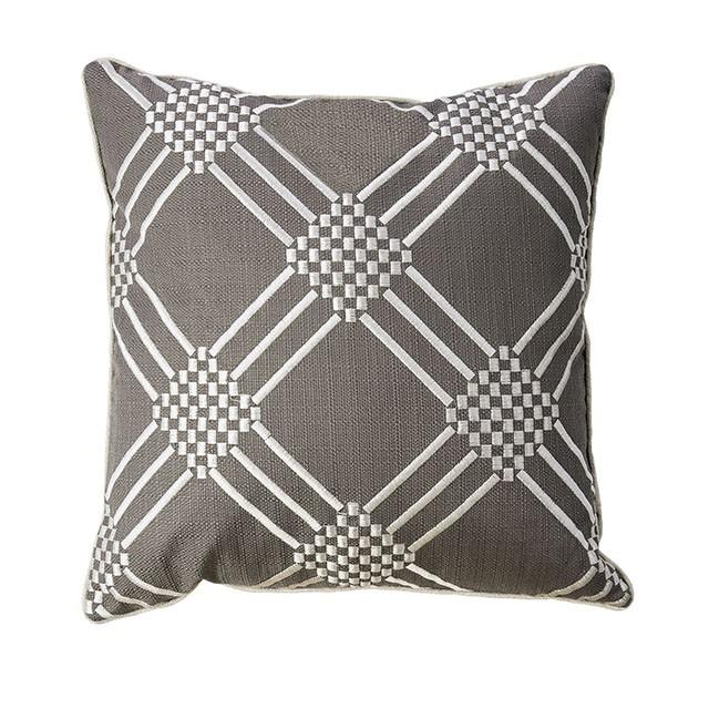 Bess Gun Metal 20" X 20" Pillow, Gunmetal (2/CTN) - Jay's Mattress Plus (NY)