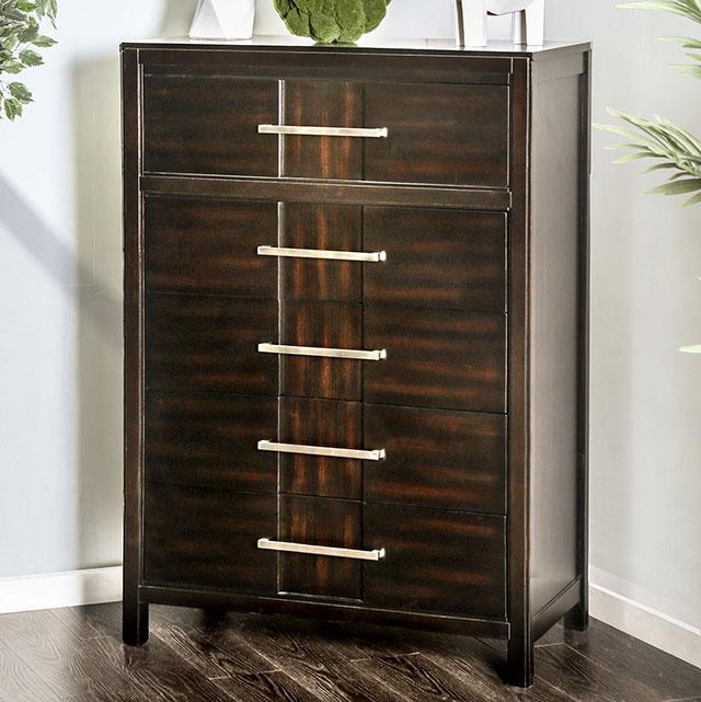 Berenice Chest Gray, White, & Espresso - Jay's Mattress Plus (NY)