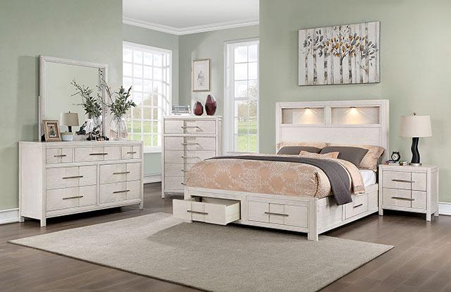 Berenice Chest Gray, White, & Espresso - Jay's Mattress Plus (NY)