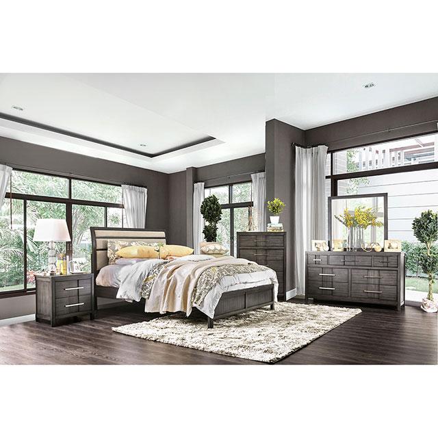 Berenice Gray Mirror - Jay's Mattress Plus (NY)