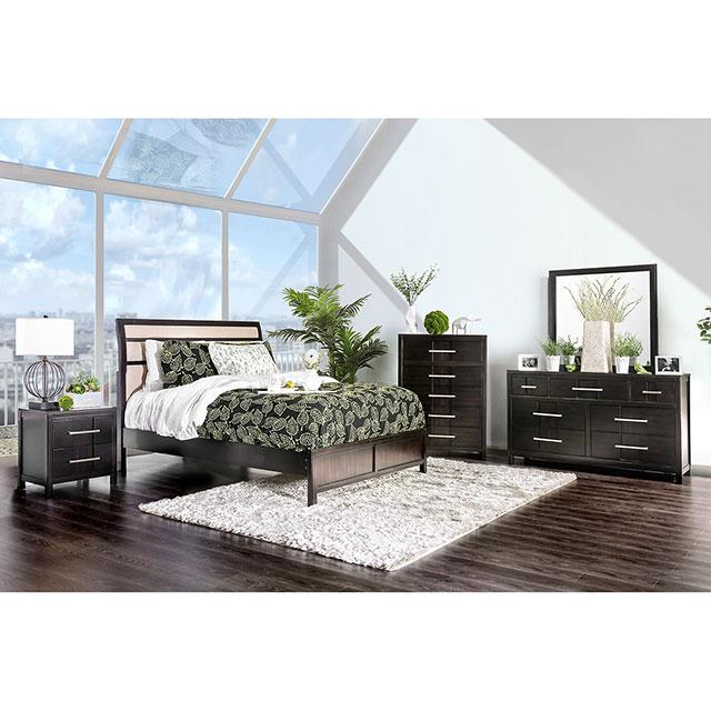 Berenice Espresso Mirror - Jay's Mattress Plus (NY)