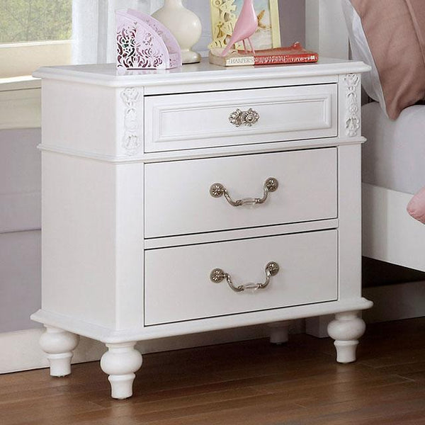 BELVA Night Stand w/ USB Outlet - Jay's Mattress Plus (NY)