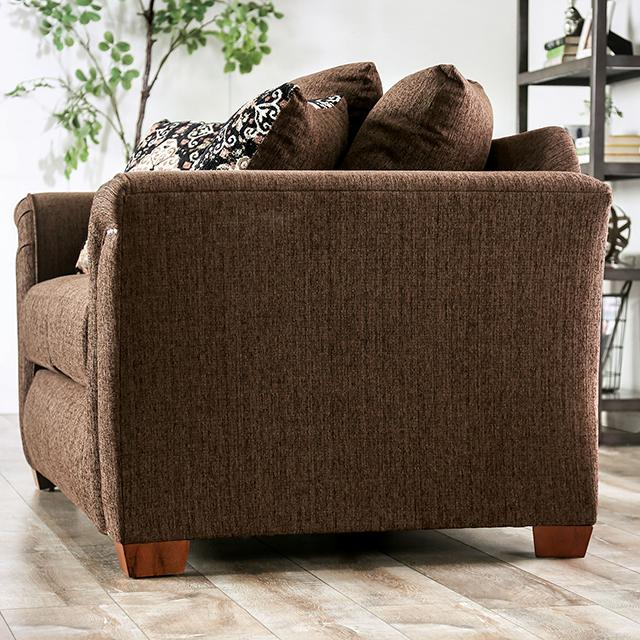 BELSIZE Loveseat Grey, Beige, & Choclate - Jay's Mattress Plus (NY)