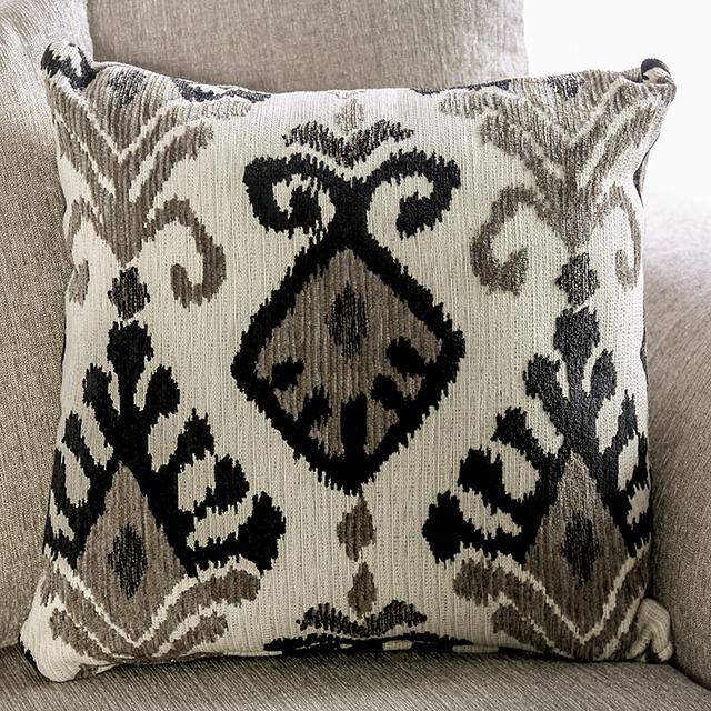 BELSIZE Loveseat Grey, Beige, & Choclate - Jay's Mattress Plus (NY)