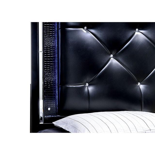 BELLANOVA Black Cal.King, E.King, & Queen Bed - Jay's Mattress Plus (NY)