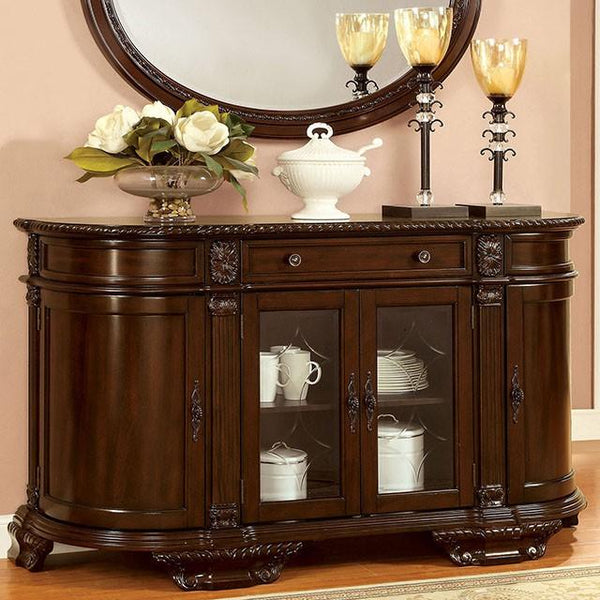 Bellagio Brown Cherry Server - Jay's Mattress Plus (NY)