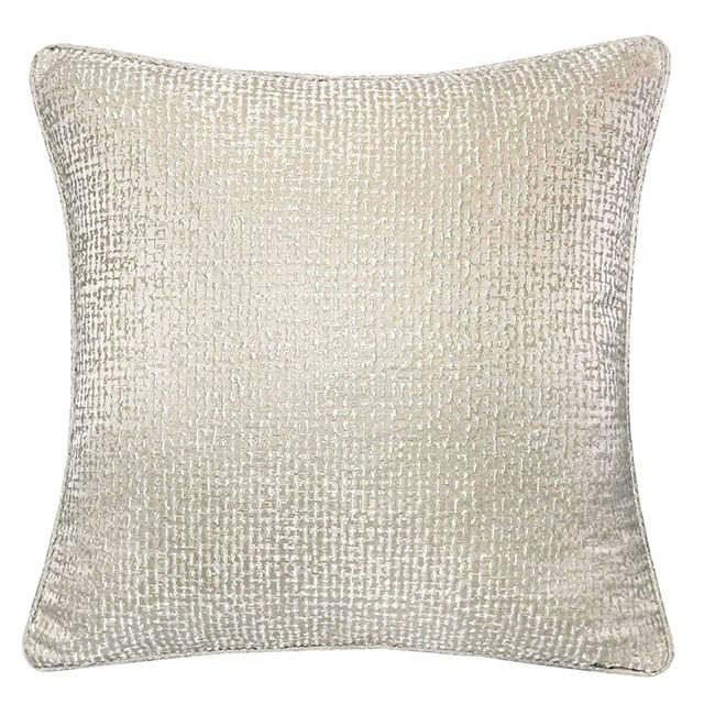 Leyla Silver 20" X 20" Pillow, Silver - Jay's Mattress Plus (NY)