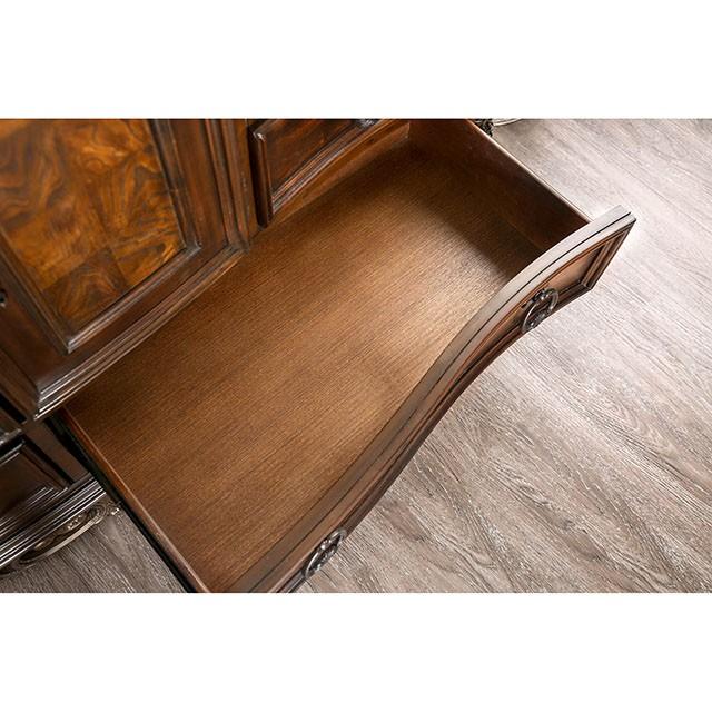 Menodora Brown Cherry Night Stand - Jay's Mattress Plus (NY)