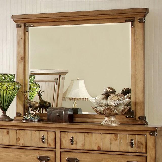 PIONEER Weathered Elm Mirror - Jay's Mattress Plus (NY)