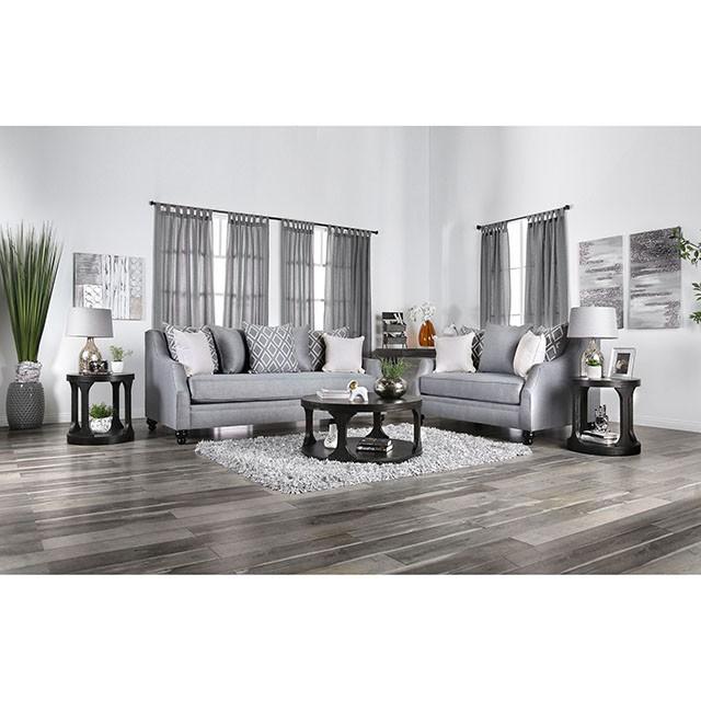 Nefyn Gray Love Seat - Jay's Mattress Plus (NY)