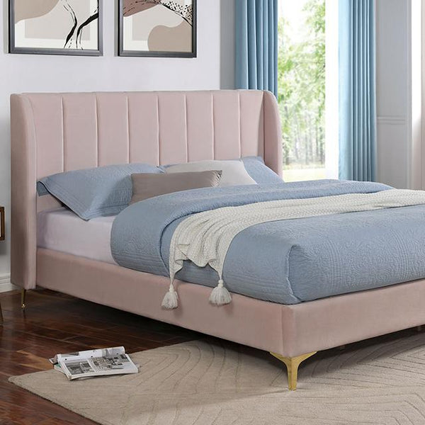 PEARL Full, Queen, & Twin Bed, Light Pink - Jay's Mattress Plus (NY)