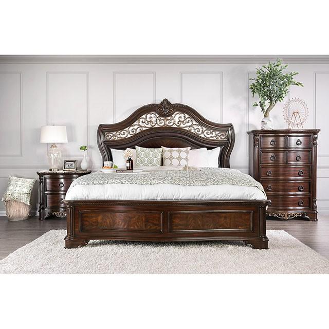 Menodora Brown Cherry Mirror - Jay's Mattress Plus (NY)