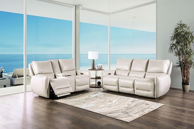 PHINEAS Power Recliner, Beige - Jay's Mattress Plus (NY)