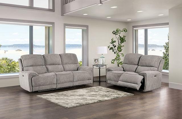 MORCOTE Power Recliner, Light Gray - Jay's Mattress Plus (NY)