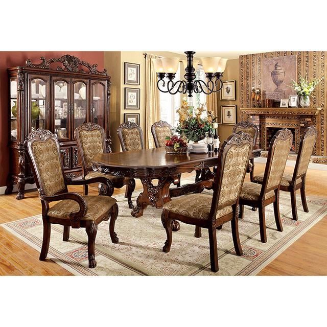 MEDIEVE Cherry Dining Table, Cherry - Jay's Mattress Plus (NY)