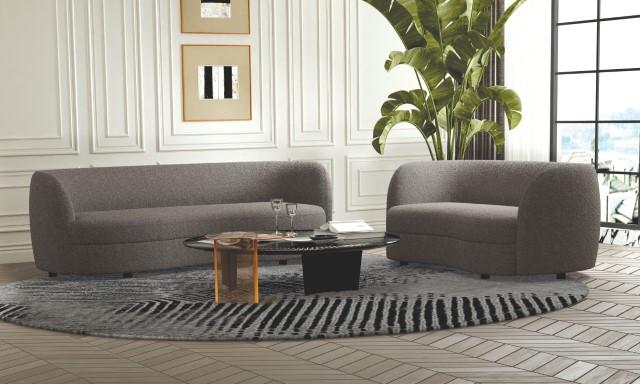 VERSOIX Loveseat, Charcoal Gray - Jay's Mattress Plus (NY)
