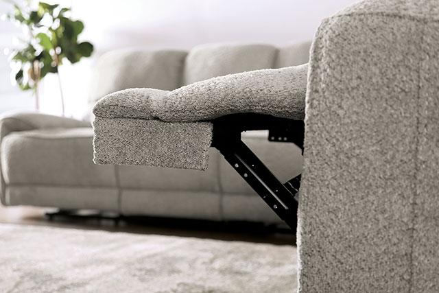 MORCOTE Power Recliner, Light Gray - Jay's Mattress Plus (NY)
