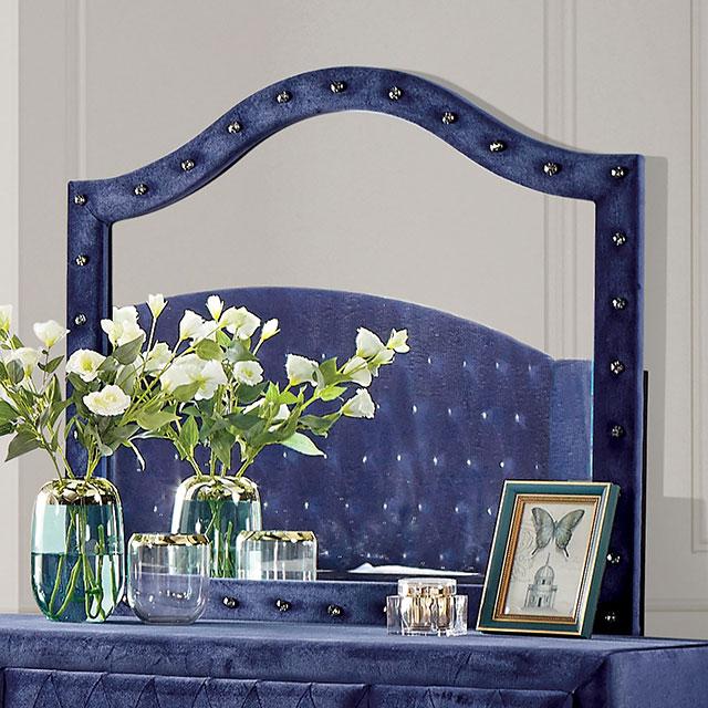 Alzire Black & Blue Mirror - Jay's Mattress Plus (NY)