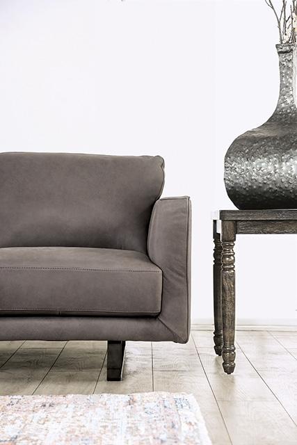 Mezzanotte Loveseat Gray - Jay's Mattress Plus (NY)