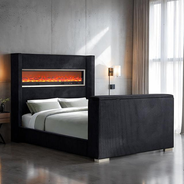 Sumter Bed Black & Grey - Jay's Mattress Plus (NY)