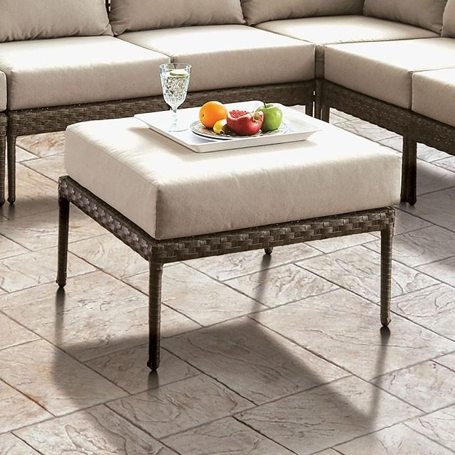 ALEISHA Patio Ottoman - Jay's Mattress Plus (NY)