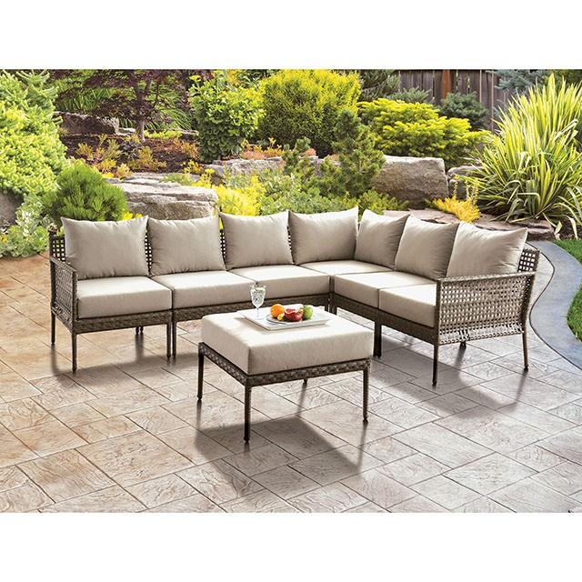ALEISHA Patio Ottoman - Jay's Mattress Plus (NY)