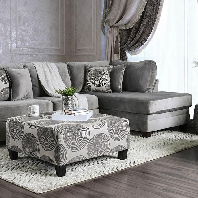 Bonaventura Gray Sectional - Jay's Mattress Plus (NY)