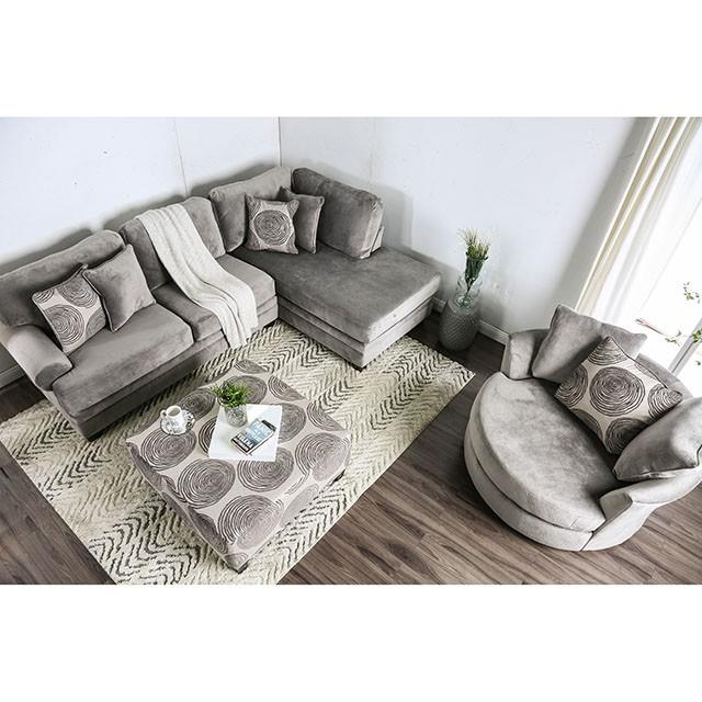 Bonaventura Gray Sectional - Jay's Mattress Plus (NY)