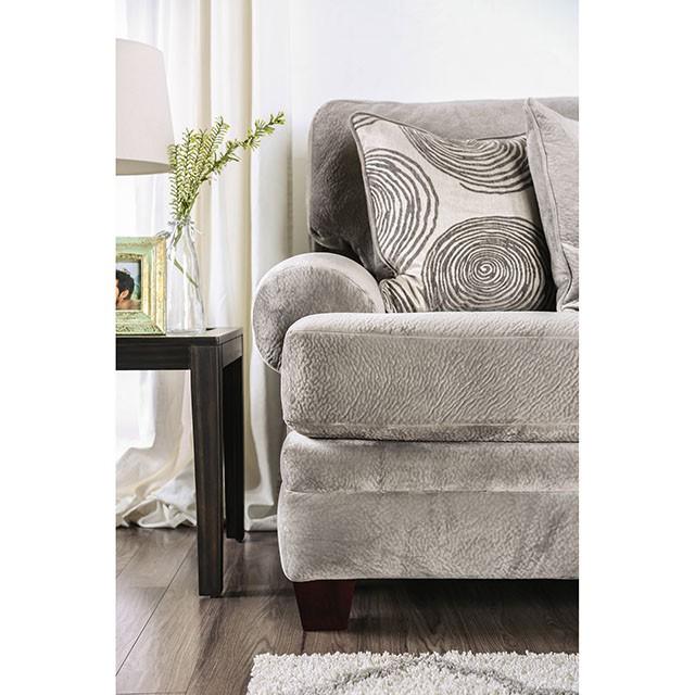 Bonaventura Gray/Pattern Sofa - Jay's Mattress Plus (NY)