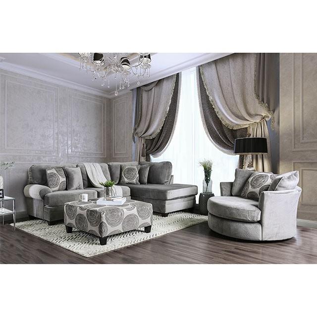 Bonaventura Gray Sectional - Jay's Mattress Plus (NY)