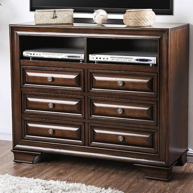 Brandt Brown Cherry Media Chest - Jay's Mattress Plus (NY)