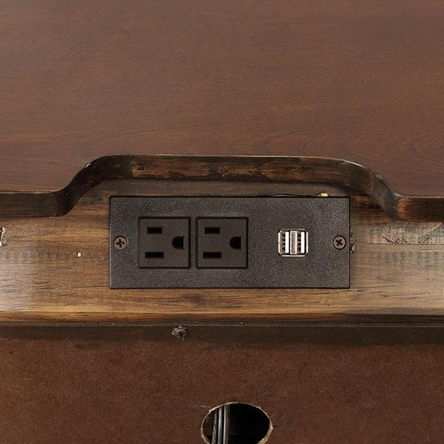 Brandt Brown Cherry Night Stand - Jay's Mattress Plus (NY)