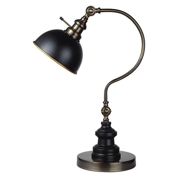Briar Antique Gold Table Lamp - Jay's Mattress Plus (NY)