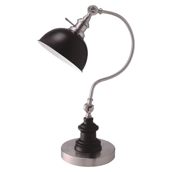 Briar Stain Nickel Table Lamp - Jay's Mattress Plus (NY)