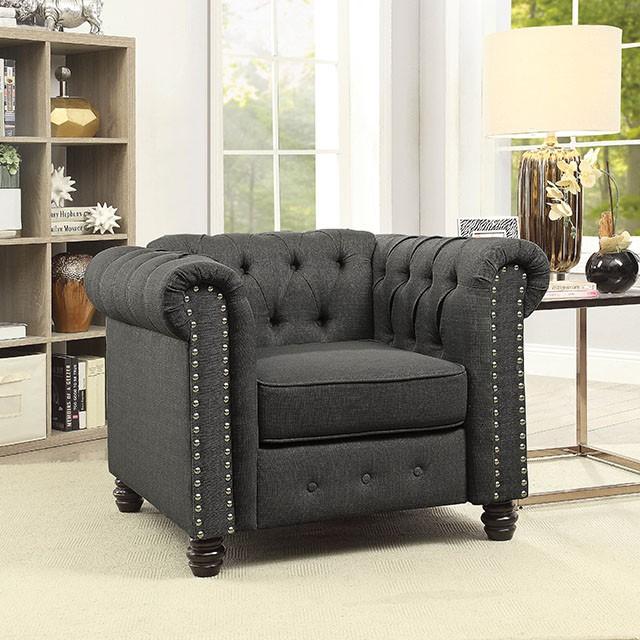 Winifred Gray Chair - Jay's Mattress Plus (NY)