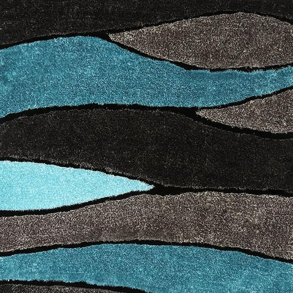 Winnipeg Gray/Blue 5' X 8' Area Rug - Jay's Mattress Plus (NY)